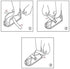 Cast Shoe Foot Fracture Support Open Toe Plaster Cast Boot Post Op Shoe Toe Valgus Surgical Fixed Gypsum Shoe Walking Boot for Foot Injuries Stabl...