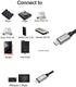 Ultra Tough & Durable iOS 15 to MicroUSB OTG Pro Cable 15cm 0.5ft for iPhone 13 Pro Max Mini,11,12, Chord Mojo2 Hugo2 Pha3 Fiio Q1 HiFi Oppo HA2 K...