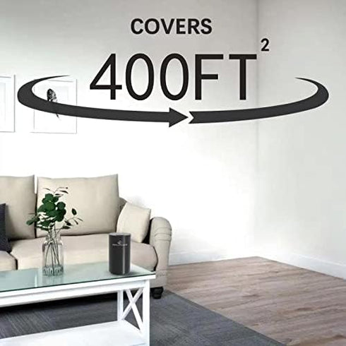 Waterless Oil Diffuser, Battery Operated Diffusers - Portable & Smart & Cordless Design, Aromatherapy Diffuser for 3 Cold Mist & Timer 1/2/3H Wate...