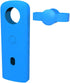 Lens Cover Silicone Case Compatible with Ricoh Theta sc2 360 Cameras Accessories Dust-proof Silicone Protective Case Sleeve Case (Blue)...