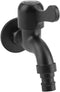 Washing Machine Tap, Wall Mount Water Tap 304 Stainless Steel Sink Faucet Black Garden Water Faucet for Bathroom Laundry Balcony (1)...