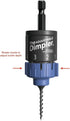 Adjustable DIMPLER ® Drywall Bit - Perfect for Converting Electric and Impact Drills into a Drywall and Deck Screw Gun holds the screw with a Powe...