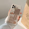 QLTYPRI Case for iPhoneiPhone 13 Pro Max, Case with Cute Brown Bear Cartoon Pattern for Women Girls Slim Soft Flexible TPU Protective Cover Compat...