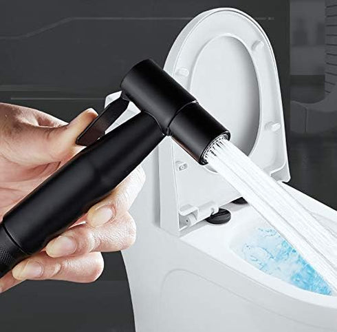 Handheld Bidet Sprayer for Toilet Portable Pet Shower Toilet Water Sprayer Seat Bidet Attachment Bathroom Stainless Steel Spray for Personal Hygie...