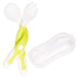 Baby Utensils Spoons with Travel Safe Case, Toddlers Feeding Training Spoon with Easy Grip and Bendable Function, Perfect Self Feeding Learning Sp...