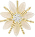 Rhinestone Flower Brooch for Women Crystal Flower Brooches Pin Rhinestone Flower Lapel Pin Valentine's Day Mother's Day Gift for Wife Mother...