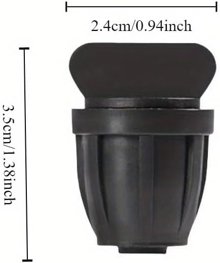 10PCS 5/16Inch Drip Irrigation Fittings 5/16"ID Tubing-10 Pack 5/16" Drip Irrigation End Plugs (BLACK)...