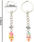yaozeio Cute Ice Cream Keychains for Women Girls Best Friends Buds Gifts Keychains Set for Bff Besties...