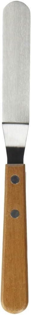 Winco Blade Offset Spatula, 4.25-Inch, Medium, Stainless Steel, Brown...