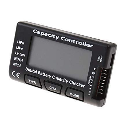 Cellmeter 7 Digital Battery Capacity Checker Controller Tester Voltage Tester for LiPo Li-ion NiMH Nicd Battery...