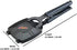 Non-Stick Iron Coating 2 Side - Cut Gas Sandwich Toaster Snack/Sandwich Griller/Sandwich Maker (Black)...