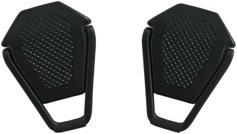 Portable Invisible Laptop Stand - 2PCS zinc Alloy Laptop Mini Stand Heat Dissipation pad, Laptop Lifter Suitable for 12-20 inch Laptop (Black)...
