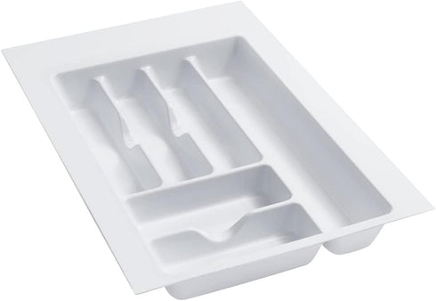 Rev-A-Shelf - GCT-2W-52 - Medium Glossy White Cutlery Tray Drawer Insert...