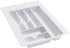 Rev-A-Shelf - GCT-2W-52 - Medium Glossy White Cutlery Tray Drawer Insert...