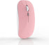 Dual Model Wireless Mouse with Dual Connection 2.4 G Wireless, 5.0 Bluetooth,800/1200/1600 DPI Adjustable,Mute Buttom,Desisn and Rechargeable for ...