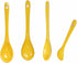 3 sets of 8 Color Porcelain Egg Spoons Ceramic Spoons 4.7 inch Coffee Dessert Yogurt Tea Milky Tea (16 pcs)...