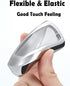 Car Key Fob Cover,Compatible with Ford F-150 F-250 F-350 Ecosport Edge Explorer Fusion Mustang Key Fob Silicone TPU Protective Case Holder Shell w...