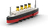 MOC 65pcs Titanic Break in Half City Model Building Blocks RMS Cruise Ship Shipwreck DIY Boat Construction Children Toys Gifts...