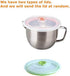 18/8 Stainless Steel Leak Proof Food Storage Container with Handle and Lid, Snack Bowl, Stainless Steel Bento Lunch Box, Soup Bowl, Noodle Pot, Ra...