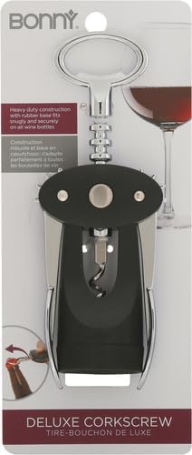 BRADSHAW INTERNATIONAL 78972 Deluxe Wing Corkscrew...