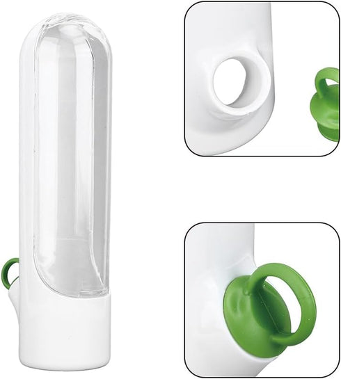 Herb Savor Pod, Saver for Refrigerator Fresh Keeper Container Vegetable Preservation Bottle Vanilla Storage Cup Keep Greens Practical Tool Cilantr...
