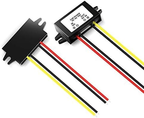 Magnolian Car LED Display Power Supply 12V To 5V 3A DC/DC Buck Converter Module...