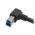 chenyang Printer Cable,USB 3.0 Type B Male to Female 90 Degree Angled Extension Cable with Panel Mount Screws for Printer, Hard Disk 50cm...