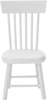 Dollhouse Chair, Miniature Furniture Model Wooden Dining Chair Furniture for 1:12 Doll House Accessory Dollhouse Accessories (White)...