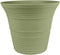 The HC Companies 9 Inch Sedona Round Self Watering Planter - Decorative Lightweight Plastic Plant Pot for Indoor Outdoor Plants Flowers Herbs, Sea...
