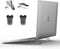 Keyboard stand-2PCS,Portable Invisible Laptop Stand for with 2 Adjustable Angles for Desk,Mini Aluminum Cooling Pad,with MacBook Pro/Air, Lenovo, ...