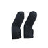 2Pcs Black Baby Stroller Armrest Cover, Soft Handle Protector, Removable Elastic Front Handle Covers Stroller Accessory...
