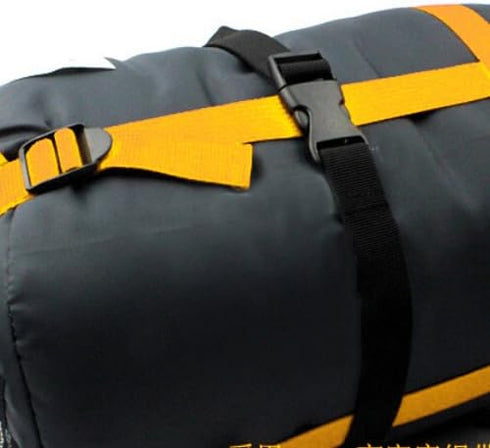 Cosmos Pack of 2 Black Color Mattress Backpack Sleeping Bag Straps for Outdoor Activities...
