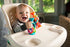 Fat Brain Toys pipSquigz Loops - Orange Silicone Suction Cup Baby Sensory Toy for Babies and Toddlers 6 mos+...