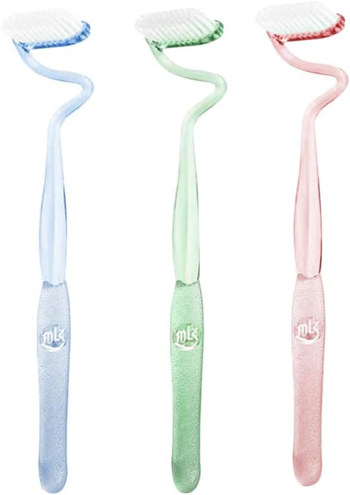 3Pcs S-Shape Toothbrush Scientific Vertical Brush for Adults,Manual Toothbrush Oral Cleaning Tools for Men and Women, Ultra-Clean Comprehensive Ca...
