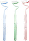 3Pcs S-Shape Toothbrush Scientific Vertical Brush for Adults,Manual Toothbrush Oral Cleaning Tools for Men and Women, Ultra-Clean Comprehensive Ca...