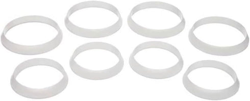 Danco 81086 Slip Joint Washer Assortment, Plastic, White...