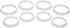 Danco 81086 Slip Joint Washer Assortment, Plastic, White...