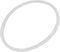 Replacement Clear Silicone, 6 Sizes Replacement Clear Silicone Gasket Sealing for Home Pressure Cooker Kitchen Tool (Diameter 24cm/9.44in)...