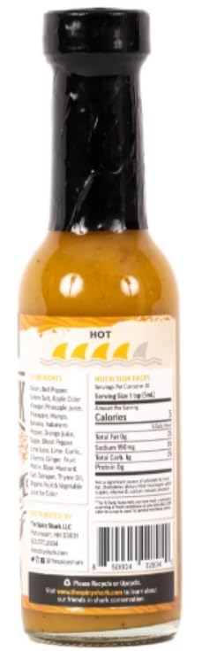 The Spicy Shark Tiger Shark Ghost Pepper - Brand Featured on Hot Ones...