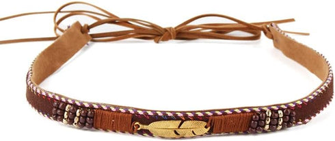 Hat Bands for Women Fedora Hat Men Cowboy Cowgirl Hats Handmade Men Belt Accessories Rope Belt (Fish)...