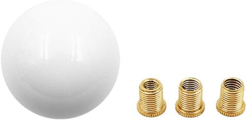 Gear Shift Knob Ball Car Shift Knobs Gear Shifter Knob with 3 Adapters fit for Most Manual Transmission or Automatic Transmission Without Lock But...