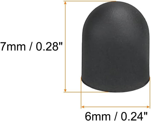 MECCANIXITY 24pcs 6mm Stylus Pen Fine Tips Conductive Rubber Capacitive Touch Screen Pens Tip Soft Universal Replacement......