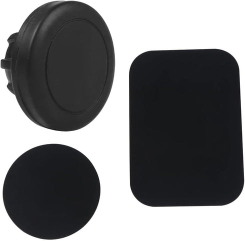 2 Pack Magnetic Phone Holder Mount Magnet and Metal Plate with 17mm Ball Joint Socket Replacement Base for Car Smartphone Stand Air Vent Windshiel...