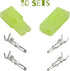 WMYCONGCONG 30 Pairs Male Female Connector Compatible with Mini Tamiya Style Connector Type B...