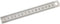 Silver Double-Sided Scale, Stainless Steel Straight Ruler Measuring Tool School Office Drafting Supplies Drafting Tools and Drafting Kits...
