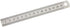 Silver Double-Sided Scale, Stainless Steel Straight Ruler Measuring Tool School Office Drafting Supplies Drafting Tools and Drafting Kits...