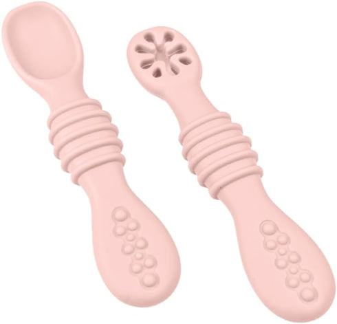 Feeding Kit Stage1+Stage2 Self Feeding utensils all for Kids Ages 6 Months Plus...