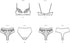 Simplicity Misses' and Women's Bra, Panty and Thong Sewing Pattern Kit by Madalynne Intimates, Design Code S9833, Multicolor...