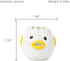 LuoCoCo Cute Egg Separator, Ceramics Vomiting Chicken Egg Yolk White Separator, Practical Household Small Egg Filter Splitter, Kitchen Gadget Baki...