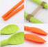 Kitchen Reusable 12 in Long Non Slip Silicone Cooking Chopstick with Spoon and Band, Stainless Steel Reinforced, Tempura, Frying, Hot Pot, Non Scr...